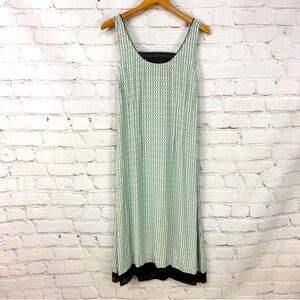 J Jill dress summer midi length size medium sleeveless flowy neutral coverup